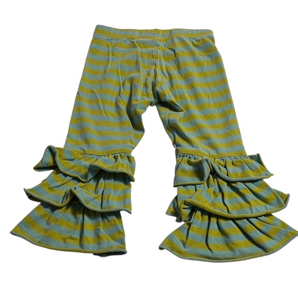 Matilda Jane size 2 Paint by Numbers Lemongrass Benny’s Blue Green Striped EUC - Picture 2 of 6